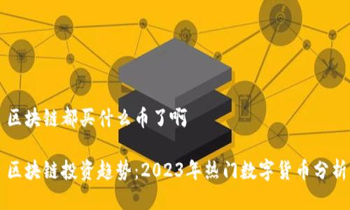 区块链都买什么币了啊

区块链投资趋势：2023年热门数字货币分析